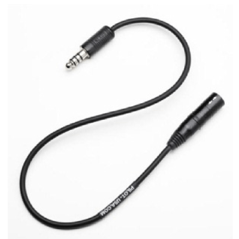 PILOT USA BOSE A20® / A30® 6 PIN LEMO TO HELICOPTER ADAPTER PA-89H/A20